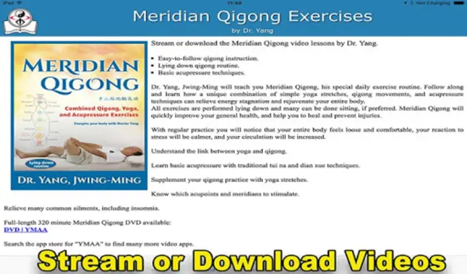 Meridian Qigong Exercises android App screenshot 11