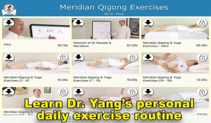 Meridian Qigong Exercises android App screenshot 12