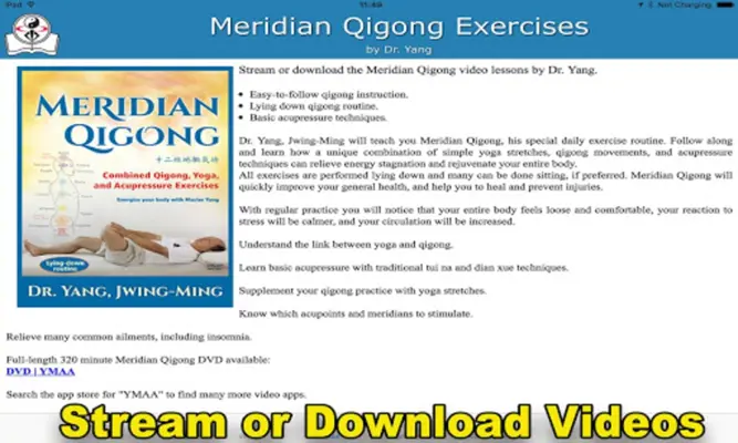 Meridian Qigong Exercises android App screenshot 2