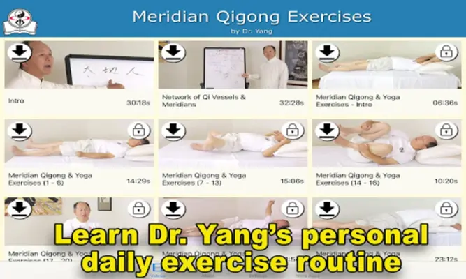 Meridian Qigong Exercises android App screenshot 3